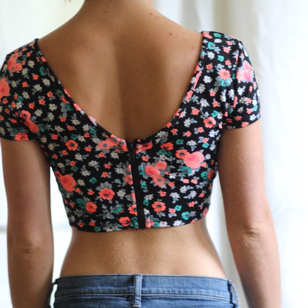 Floral Crop Top